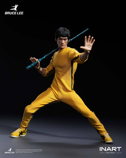 (Pre-Order) INART Bruce Lee Yellow Jumpsuit 1/12 Scale Action Figure