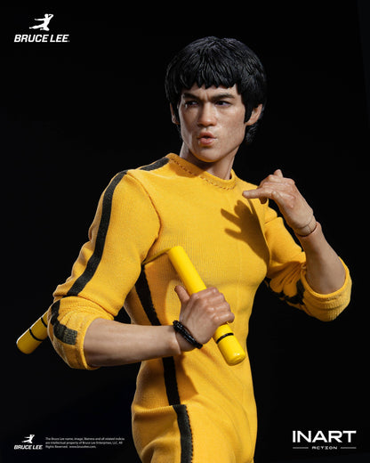 (Pre-Order) INART Bruce Lee Yellow Jumpsuit 1/12 Scale Action Figure