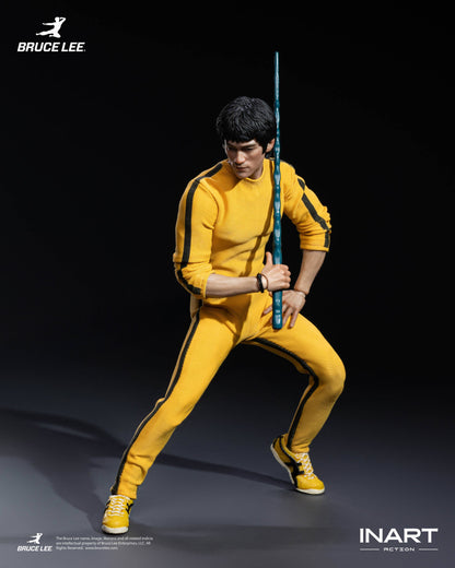 (Pre-Order) INART Bruce Lee Yellow Jumpsuit 1/12 Scale Action Figure
