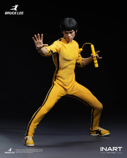 (Pre-Order) INART Bruce Lee Yellow Jumpsuit 1/12 Scale Action Figure