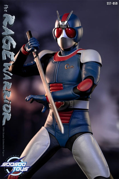 Soosootoys SST-059 1/6 Masked Rider Rage Warrior RX Action Figure