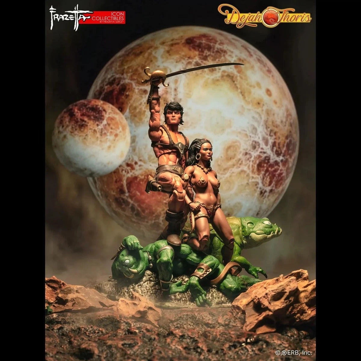 (Pre-order) Frazetta Girls Dejah Thoris Princess of Mars 1/12 Scale Action Figure