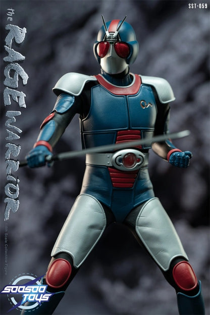 Soosootoys SST-059 1/6 Masked Rider Rage Warrior RX Action Figure