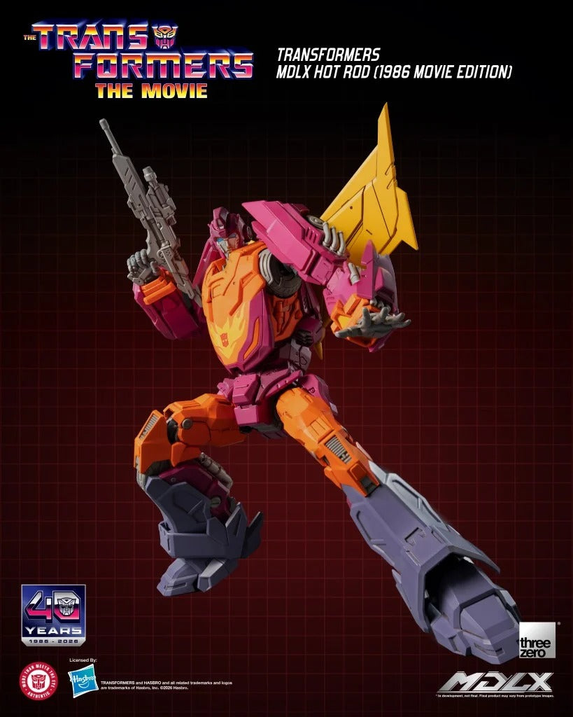 (Pre-order) Threezero MDLX Hot Rod 1986 Movie Edition 1/12 Scale Action Figure