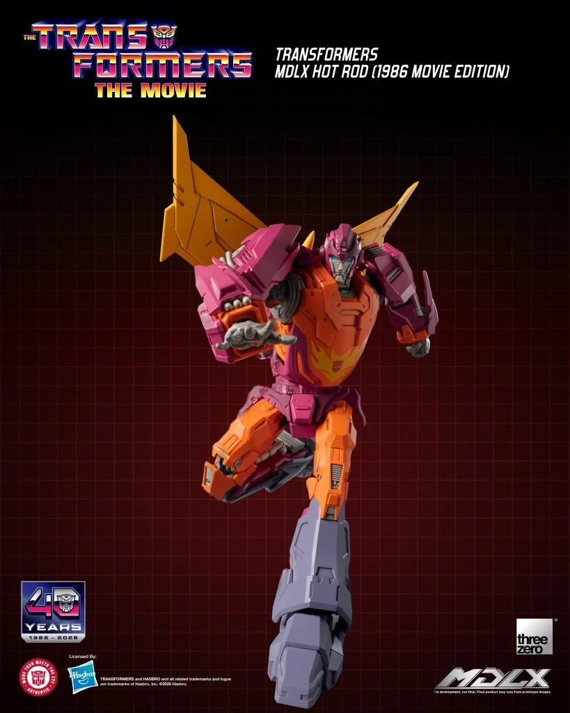 (Pre-order) Threezero MDLX Hot Rod 1986 Movie Edition 1/12 Scale Action Figure