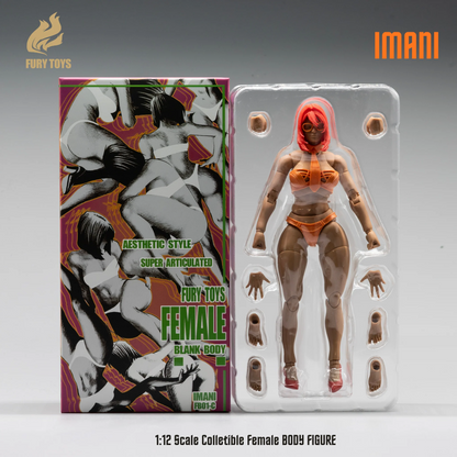 (Pre-order) FURY TOYS Female Body Figure Series Valeria / Hana / Imani 1/12 Scale Action Figure