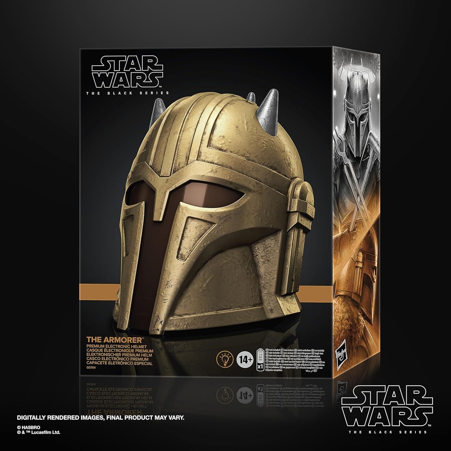 Hasbro Star Wars The Black Series The Armorer Electronic Helmet