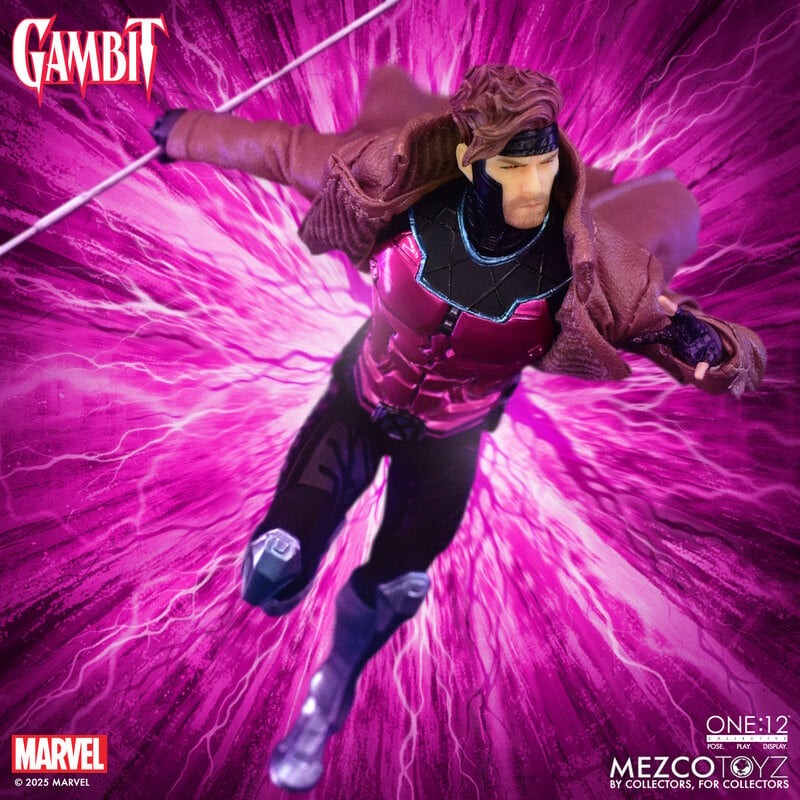 (Pre-order) Mezco One:12 Collective Gambit Reissue 1/12 Action Figure
