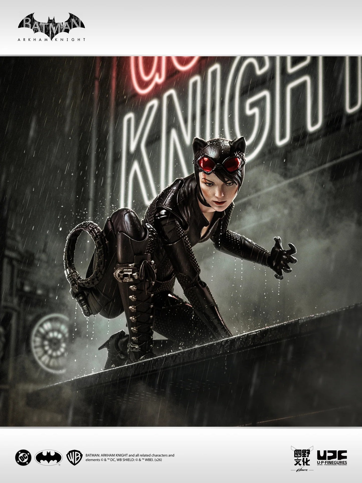 (Pre-Order) LPZZ DC006 1/12 Arkham Knight Catwoman Action Figure