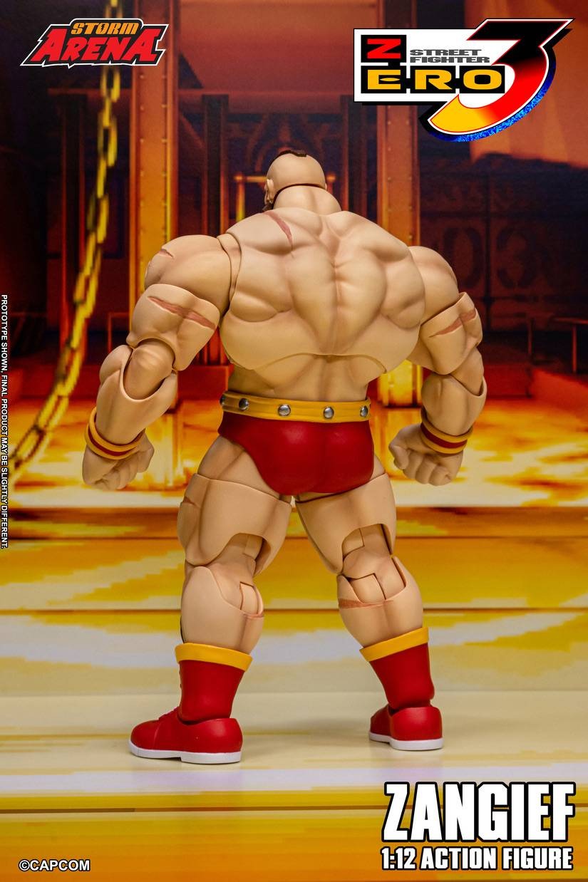 (Pre-order) Street Fighter Alpha 3: Zangief 1/12 Scale Action Figure (Storm Arena by Storm Collectibles)