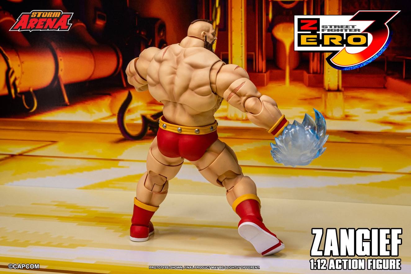 (Pre-order) Street Fighter Alpha 3: Zangief 1/12 Scale Action Figure (Storm Arena by Storm Collectibles)