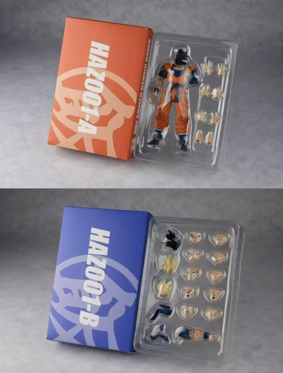HM Custom Future Gohan Super Saiyan HAZ001-A & HAZ001-B 1/12 Action Figure Set