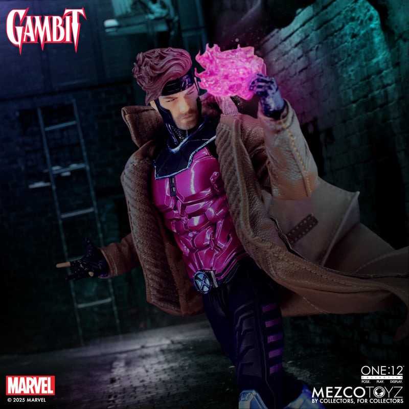 (Pre-order) Mezco One:12 Collective Gambit Reissue 1/12 Action Figure