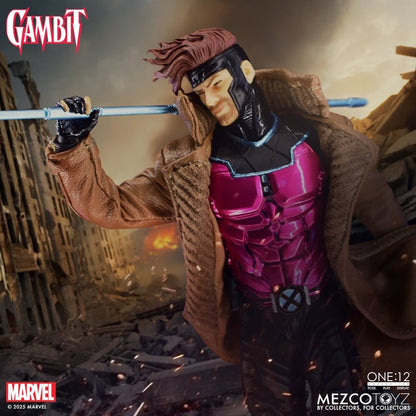 (Pre-order) Mezco One:12 Collective Gambit Reissue 1/12 Action Figure