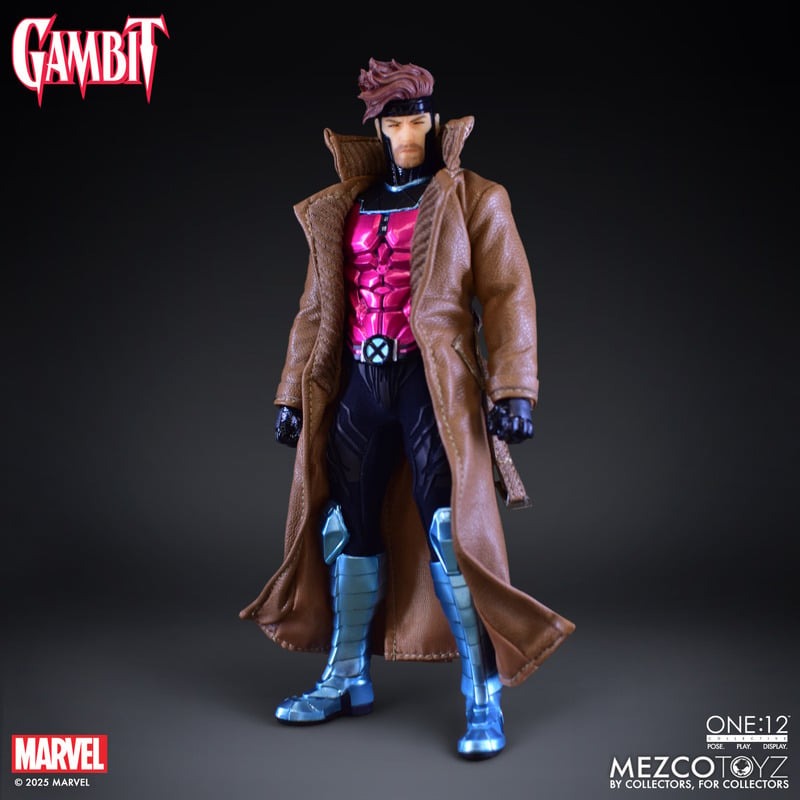 (Pre-order) Mezco One:12 Collective Gambit Reissue 1/12 Action Figure