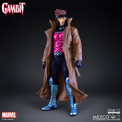 (Pre-order) Mezco One:12 Collective Gambit Reissue 1/12 Action Figure
