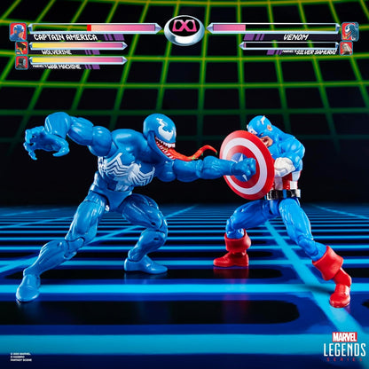Marvel Legends Gamerverse Captain America vs. Venom 2-Pack 6-Inch Action Figures