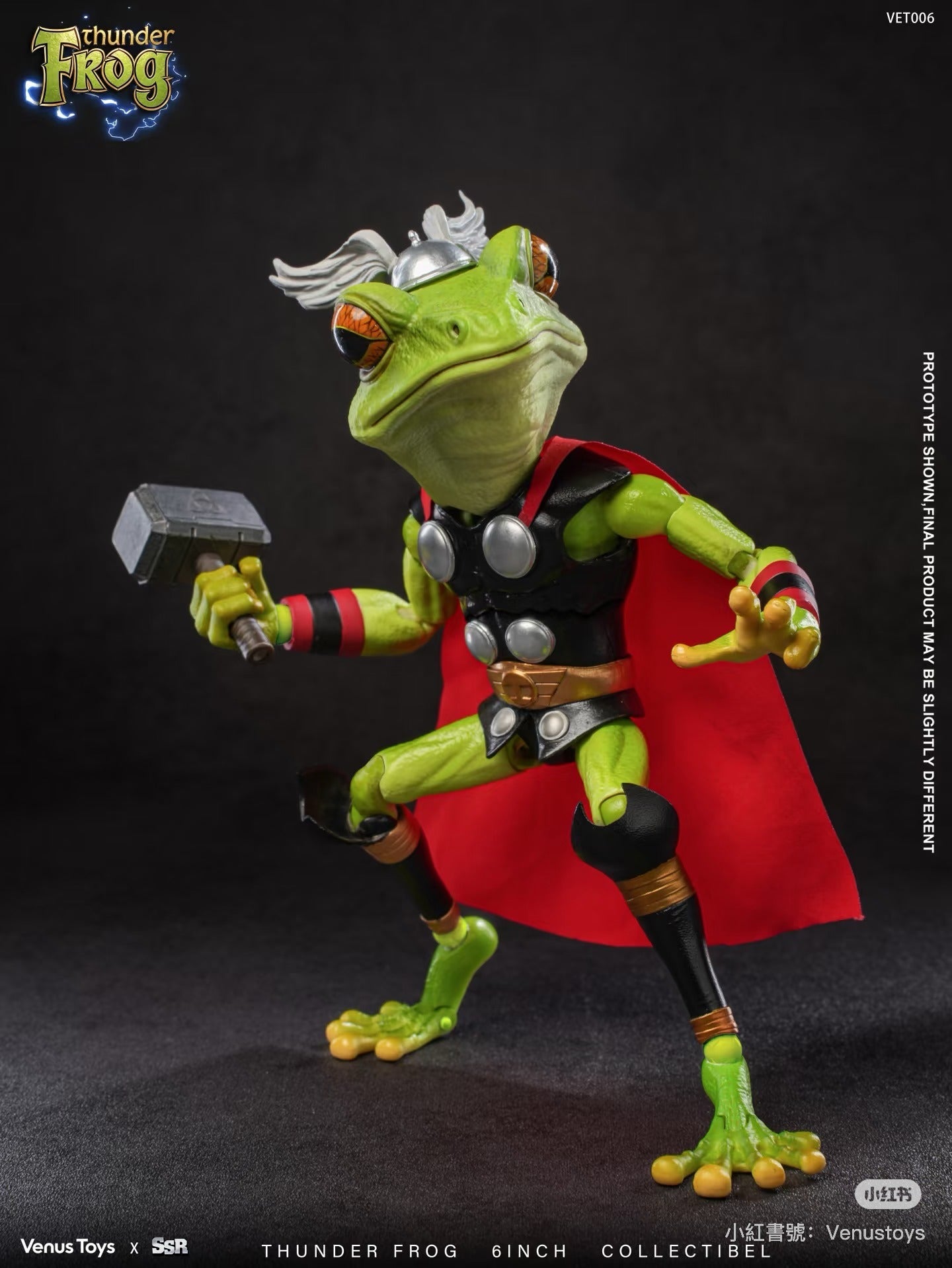 (Pre-order) Venus Toys x SSR Toys Thunder Frog Action Figure