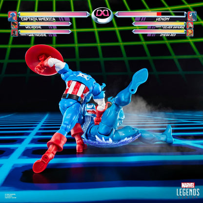 Marvel Legends Gamerverse Captain America vs. Venom 2-Pack 6-Inch Action Figures