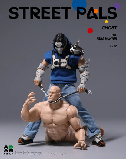 (Pre-order) ADAM STREET PALS Series 1/12 GHOST "FEAR HUNTER" Action Figure (ADS-001)