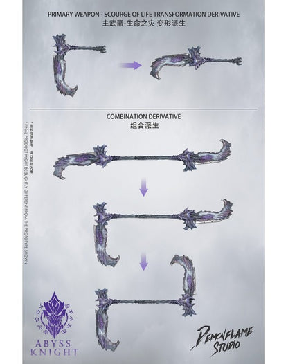 (Pre-Order) Demon Flame Studio x COSERTOYS 1/12 Darksiders II Abyss Knight Apocalypse Version Action Figure