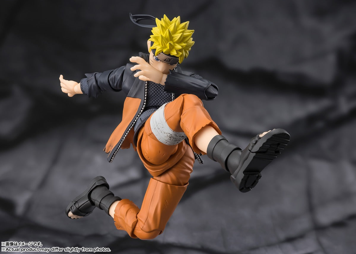 S.H.Figuarts Naruto Shippuden – Naruto Uzumaki (The Power to Unite) Action Figure [Bandai Spirits]