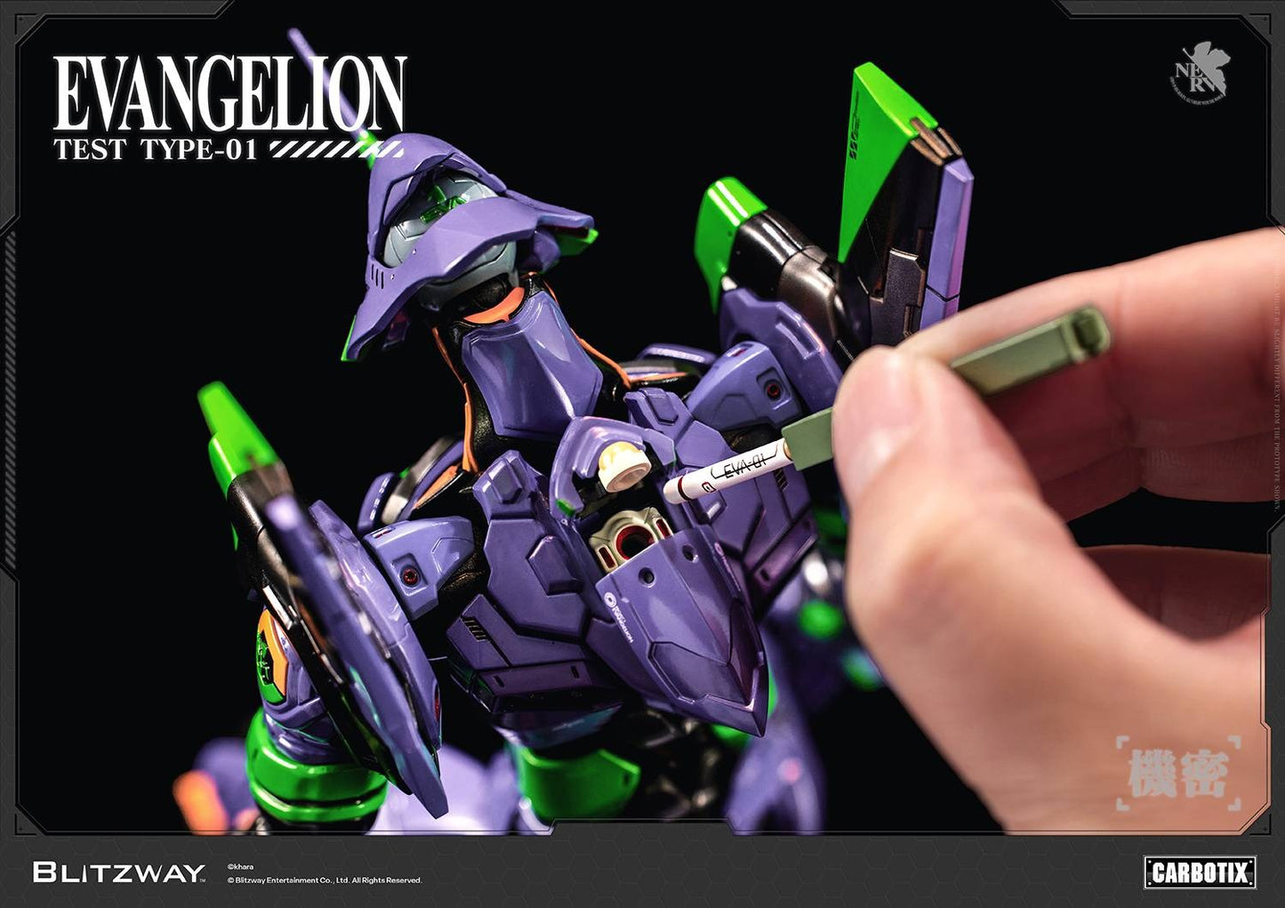 (Pre-order) Blitzway Carbotix Evangelion Unit-01 DX Version Action Figure