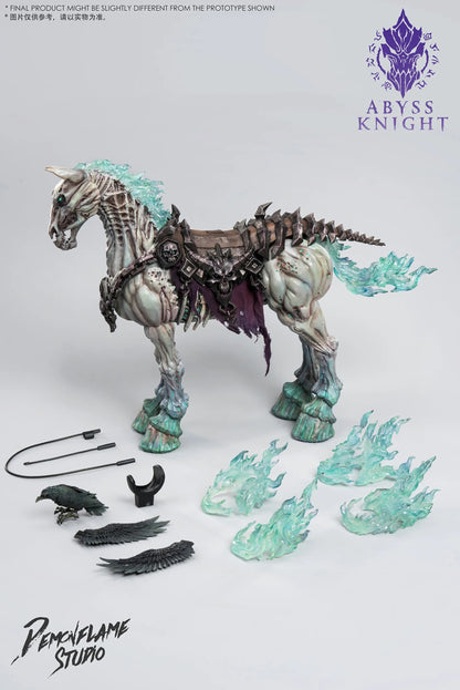 (Pre-Order) Demon Flame Studio 1/12 AD-008 Abyss Knight Despair Cyan Steed Action Figure