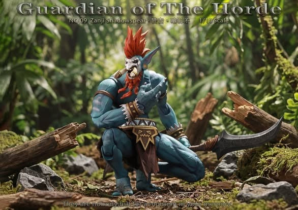 (Pre-order) Grey Knight 1/10 Mithrill: Guardian of The Horde No.09 Zanji Shadowspear Action Figure
