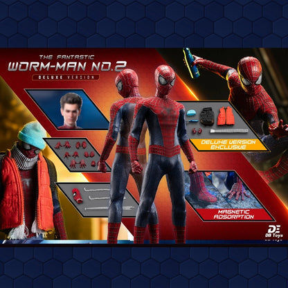DB Toys X 6in Studio Garfield The Amazing Spider-Man Deluxe Version 1/12 Scale Action Figure