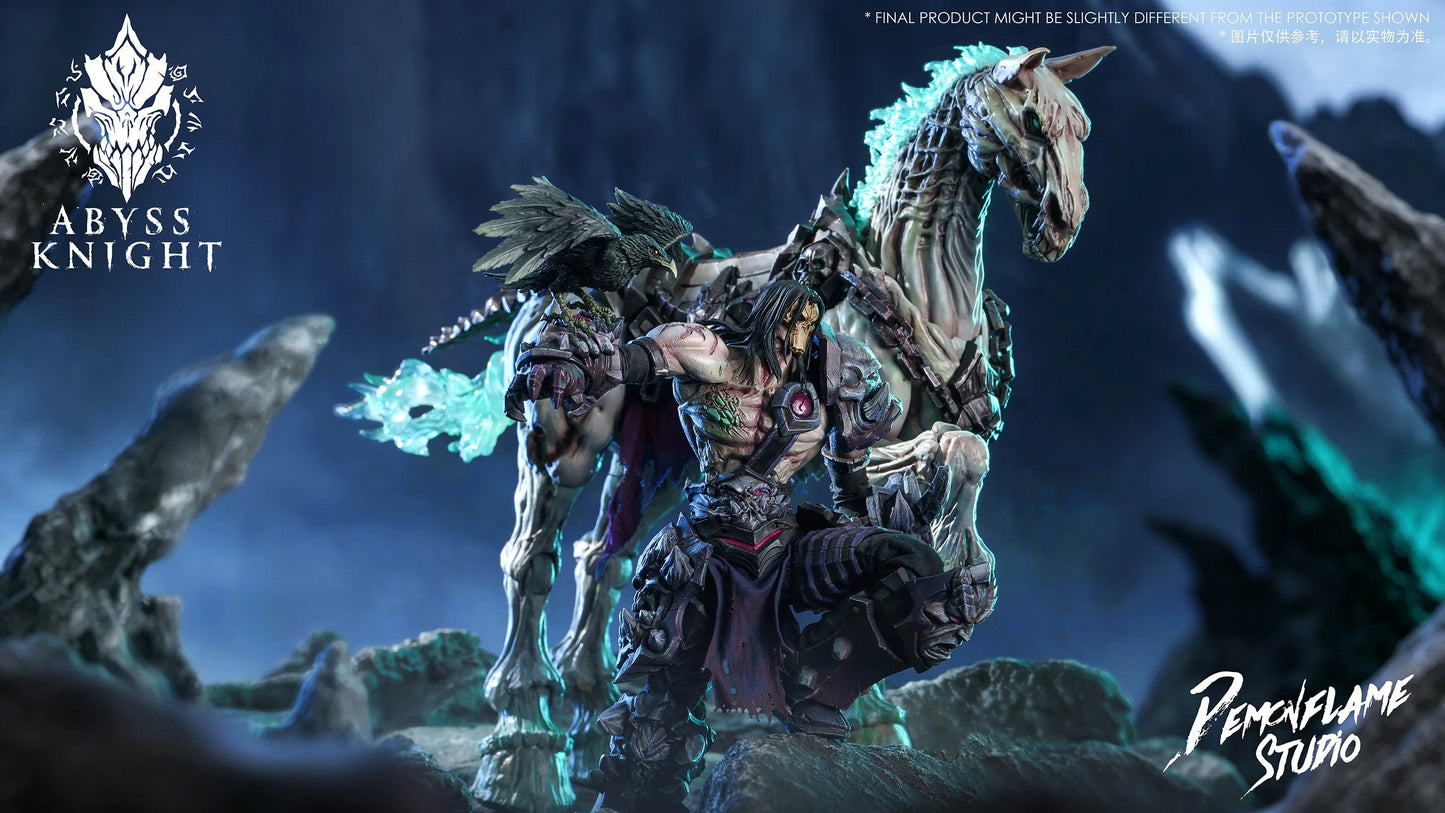 (Pre-Order) Demon Flame Studio 1/12 AD-008 Abyss Knight Despair Cyan Steed Action Figure