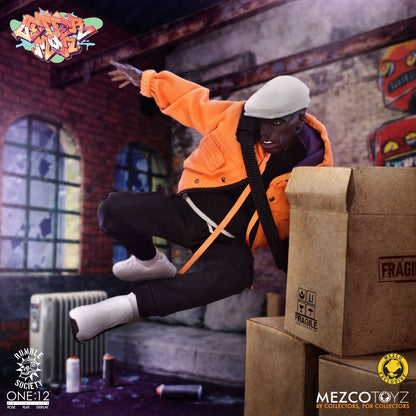 Mezco One:12 Collective Hoodz: Letterman Action Figure
