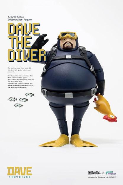(Pre-order) Beautiful Chemistry x DAVE THE DIVER Dave 1/12 Complete Model Action Figure