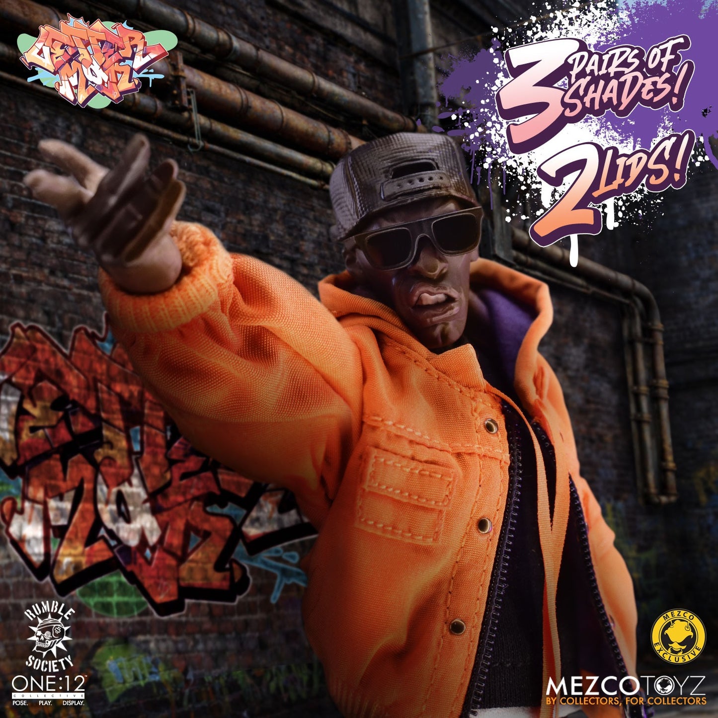 Mezco One:12 Collective Hoodz: Letterman Action Figure