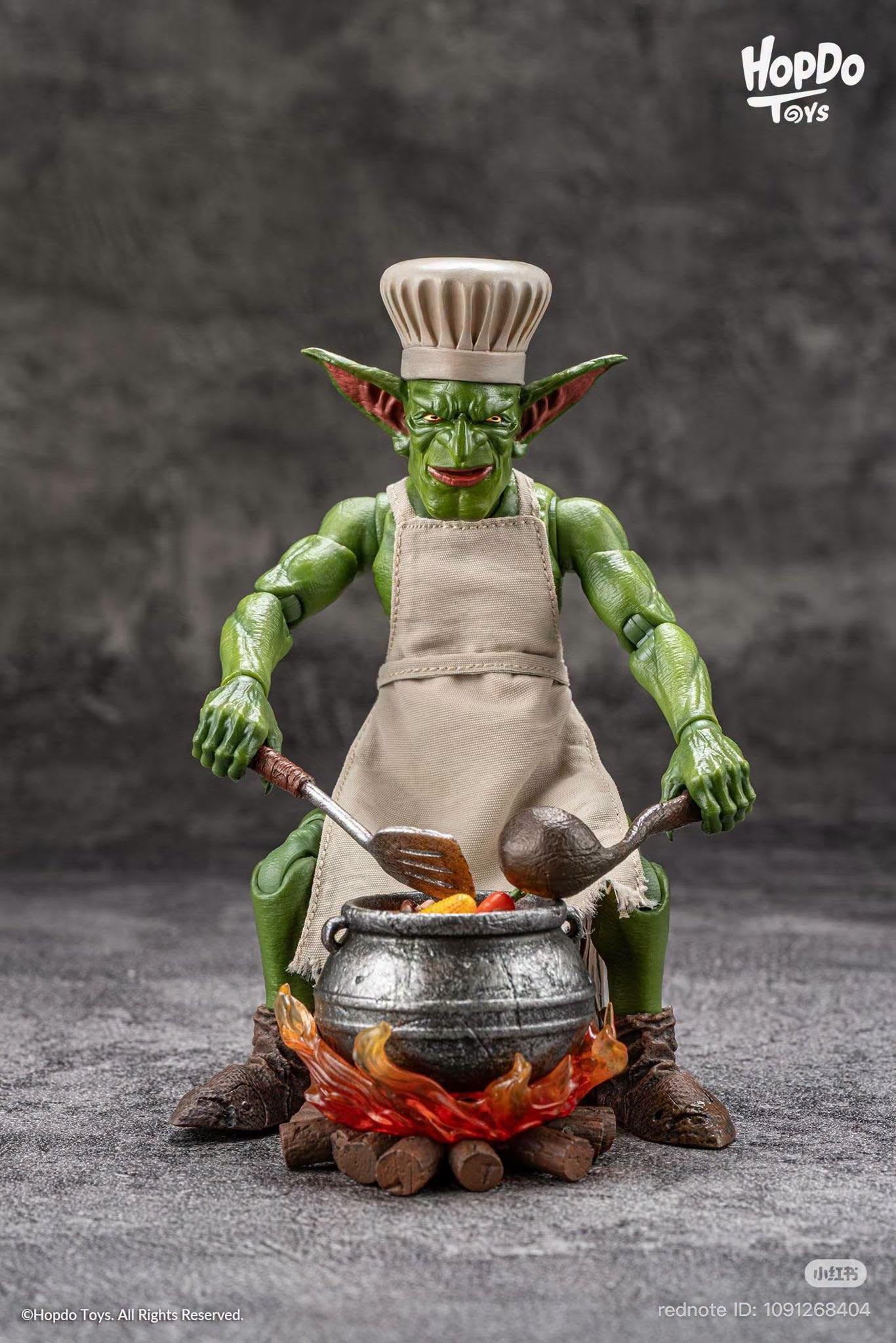 (Pre-order) HopDo Toys Goblin Tribe Chef Goblin 1/12 Scale Action Figure