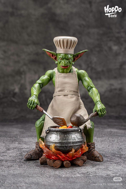 (Pre-order) HopDo Toys Goblin Tribe Chef Goblin 1/12 Scale Action Figure
