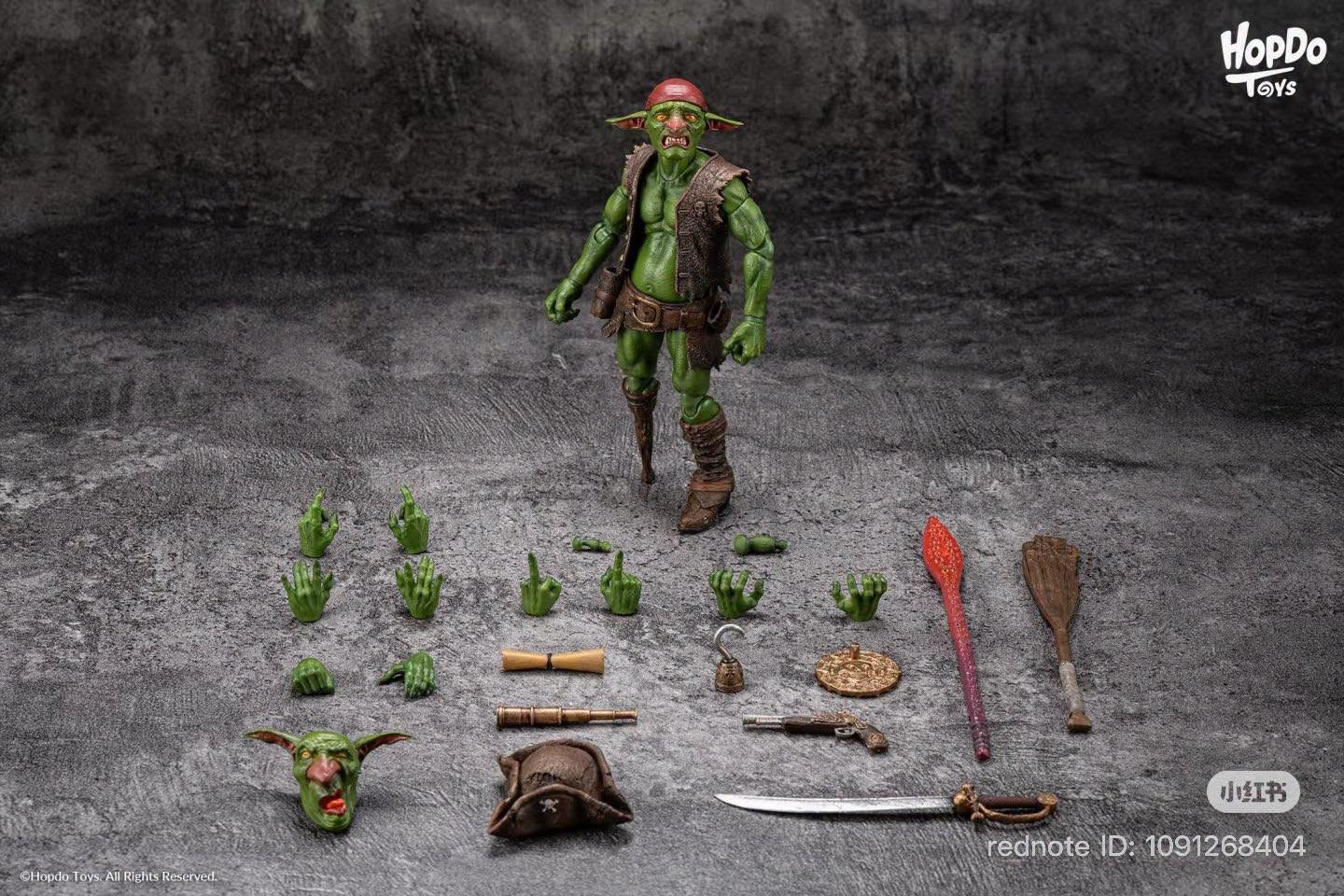 (Pre-order) HopDo Toys Pirate Goblin 1/12 Scale Action Figure