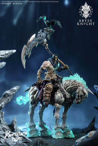 (Pre-Order) Demon Flame Studio 1/12 AD-008 Abyss Knight Despair Cyan Steed Action Figure