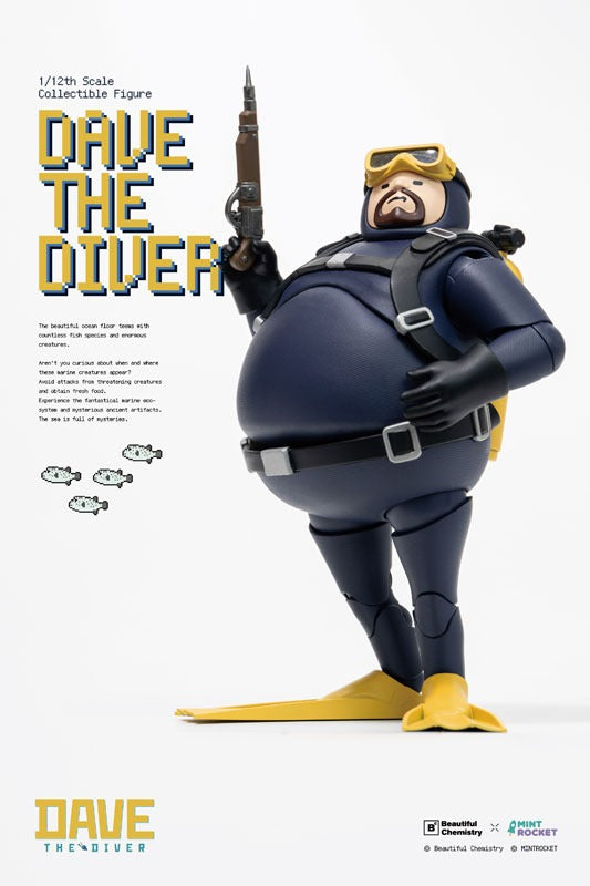 (Pre-order) Beautiful Chemistry x DAVE THE DIVER Dave 1/12 Complete Model Action Figure