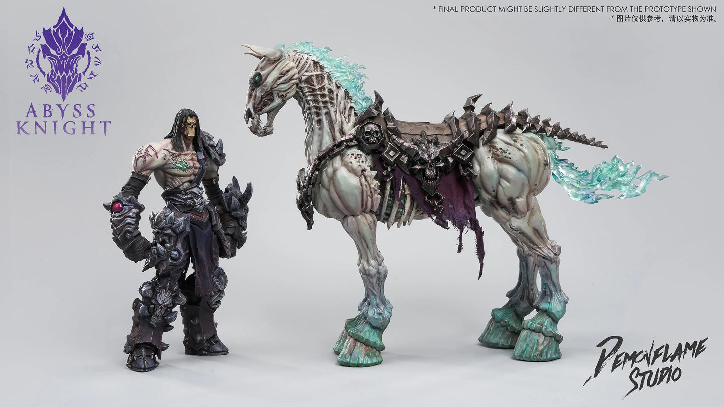 (Pre-Order) Demon Flame Studio 1/12 AD-008 Abyss Knight Despair Cyan Steed Action Figure