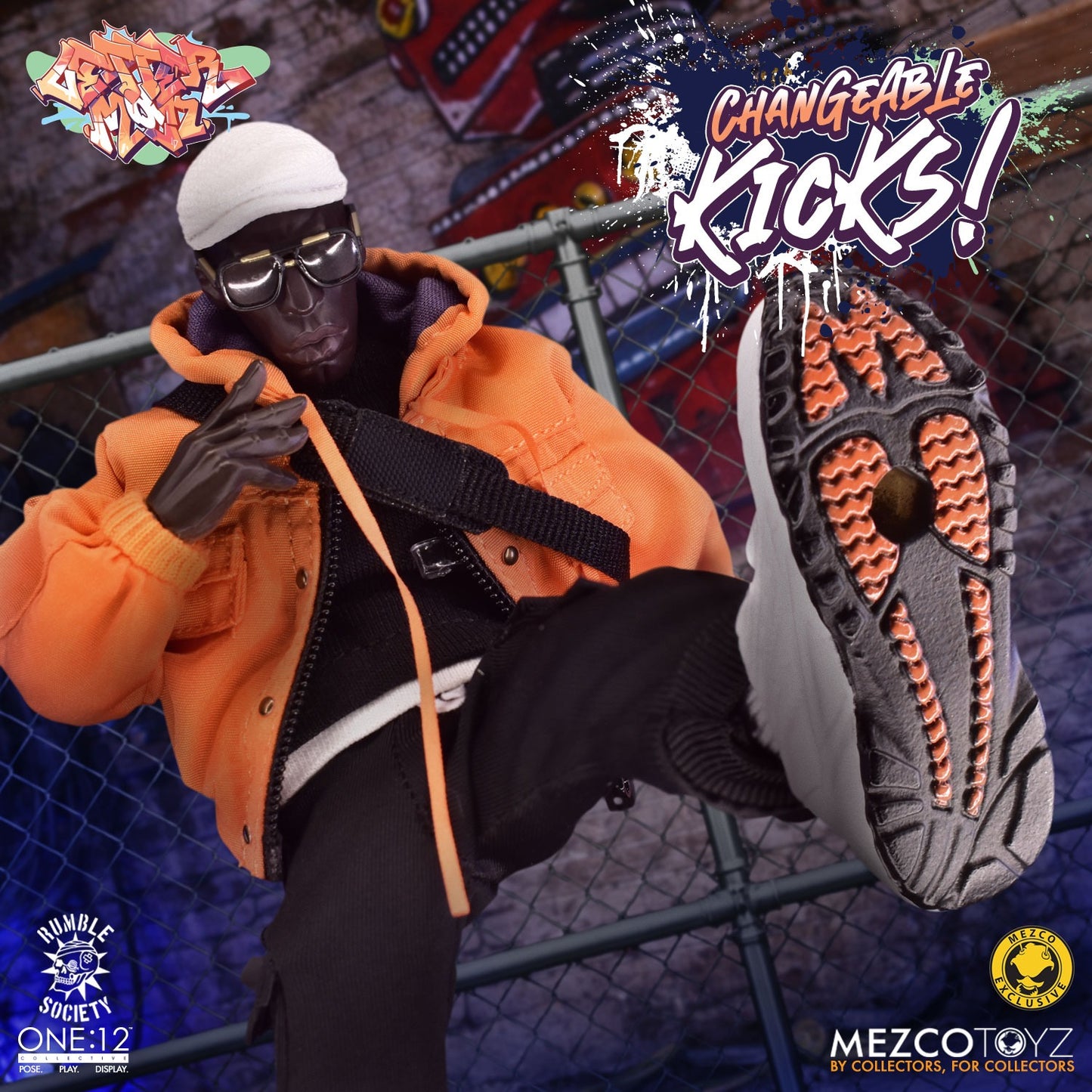 Mezco One:12 Collective Hoodz: Letterman Action Figure
