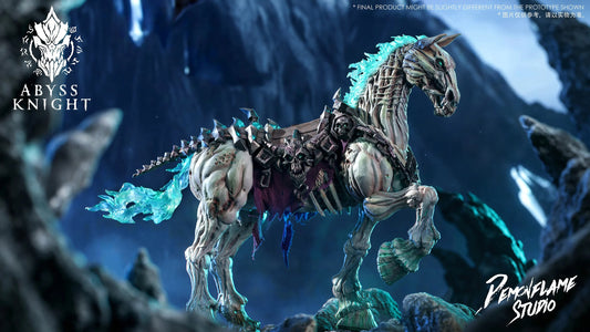 (Pre-Order) Demon Flame Studio 1/12 AD-008 Abyss Knight Despair Cyan Steed Action Figure