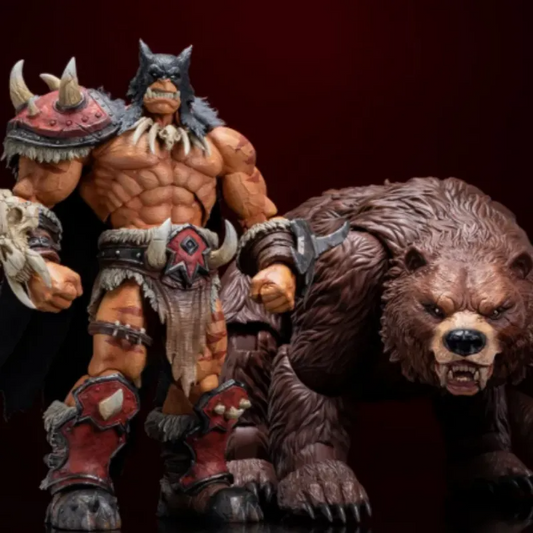 (Pre-order) Hero Toys 1/10 Tribal Hunter Orc Tracker and War Bear Action Figure