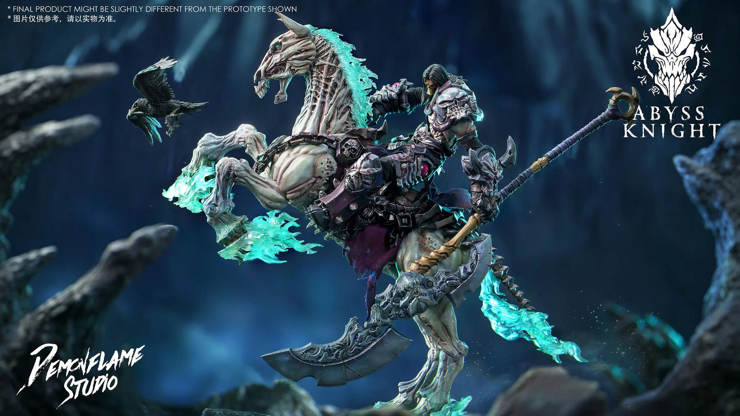 (Pre-Order) Demon Flame Studio 1/12 AD-008 Abyss Knight Despair Cyan Steed Action Figure