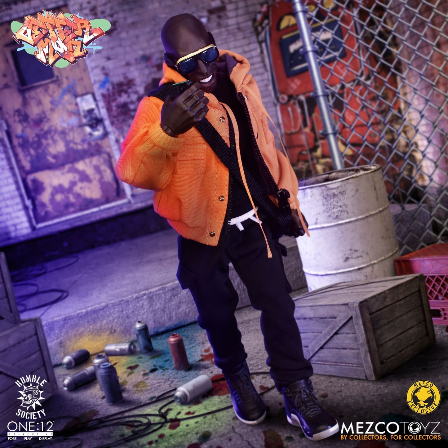 Mezco One:12 Collective Hoodz: Letterman Action Figure