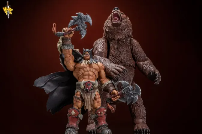 (Pre-order) Hero Toys 1/10 Tribal Hunter Orc Tracker and War Bear Action Figure