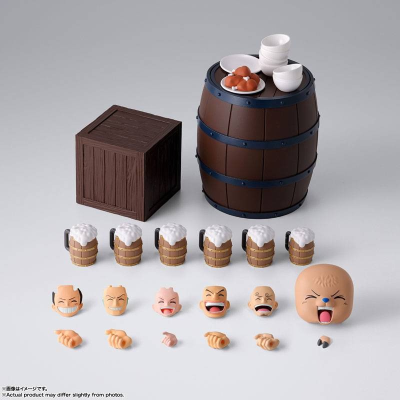 Bandai S.H.Figuarts One Piece Banquet Set – Straw Hat Crew Optional Parts Set