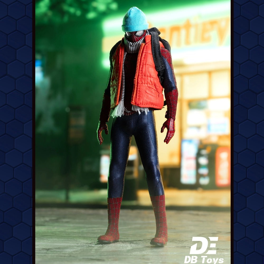 DB Toys X 6in Studio Garfield The Amazing Spider-Man Deluxe Version 1/12 Scale Action Figure