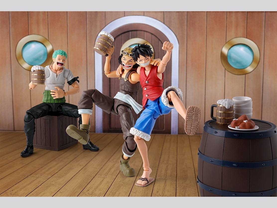 Bandai S.H.Figuarts One Piece Banquet Set – Straw Hat Crew Optional Parts Set