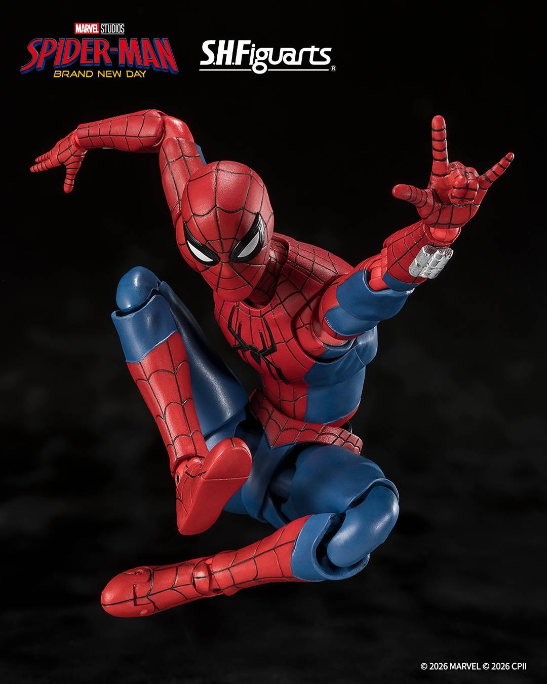 S.H.Figuarts Spider-Man: Brand New Day - Spider-Man Action Figure
